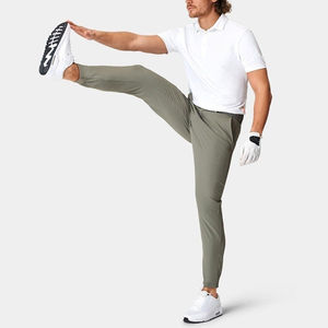 Logo personnalisé Pantalon confortable Pantalon de golf de jogging pour hommes en coton stretch polyester personnalisé - Product Image 4