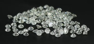 Diamant naturel en vrac rond G H couleur blanche I1 I3 clarté 0.70 à 1.10 MM 100% vrai diamant Q04 - Product Image 2