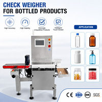 Machine de pesage automatique des bouteilles, système d'inspection de poids dynamique haute précision