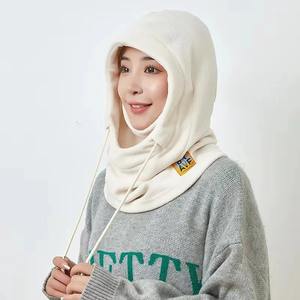 หมวกให้ความอบอุ่นในฤดูหนาวของผู้ชายและผู้หญิง, ผ้าคลุมหัวคอตตอนแฟชั่นกันลมสำหรับขี่มอเตอร์ไซค์กีฬาจักรยาน - Product Image 6