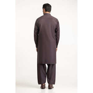 Costume de mariage professionnel 3 pièces coupe ajustée SK-PSD24-025 – Style élégant, fermeture simple boutonnée ou à glissière, disponible en taille XL - Product Image 3