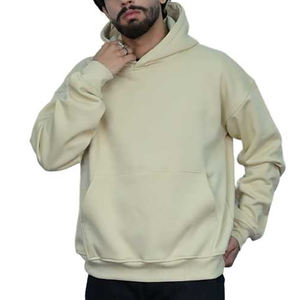 Sweat à capuche en molleton de coton noir sur mesure pour hommes, grande taille pour vêtements d'hiver avec motif, sweat à capuche de haute qualité - Product Image 4
