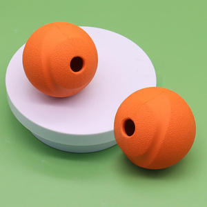 Juguete Masticable de Silicona - Pelota Dispensadora de Golosinas Resistente a Mordidas e Indestructible para Perros, para la Dentición y el Alivio del Aburrimiento - Product Image 1