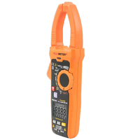 Meteran puncak PM2028B T-RMS pintar Digital meteran jepit 6000 hitungan AC