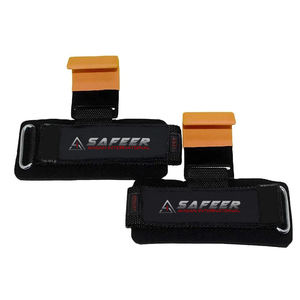 Guantes de entrenamiento para gimnasio, correas de muñeca resistentes, logotipo personalizado, ganchos de levantamiento de pesas - Product Image 4