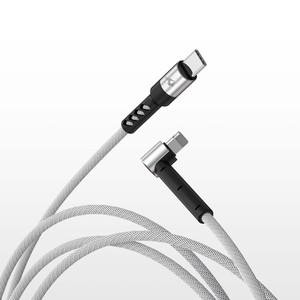 PD35W Cable Tipo-C a para Iphone 6A Carga rápida 3A cable plateado - Product Image 2