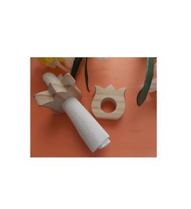 Ensemble de ronds de serviette en bois abordable et écologique pour restaurants hôtels mariages fêtes décoration de table à manger - Product Image 5