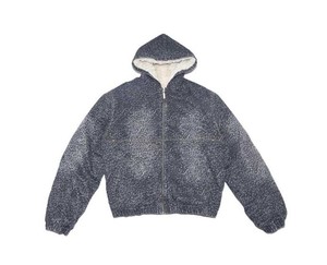 เสื้อฮู้ดดี้ผ้าฝ้ายฟลีซคุณภาพสูงสำหรับฤดูหนาว แบบยูนิเซ็กซ์ ให้ความอบอุ่น ขายส่ง เสื้อฮู้ดดี้ผ้าฟลีซใส่สบายสำหรับฤดูหนาว แบบยูนิเซ็กซ์ - Product Image 6