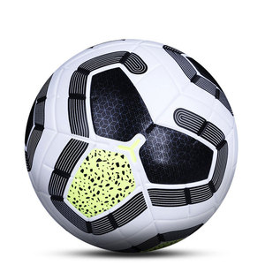 Venta caliente Balón de fútbol PU Cuero Tamaño 5 Balones de partido de competición Ejercicio profesional Fútbol Deportes al aire libre Estudiantes - Product Image 5