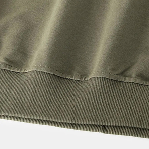 Sweat-shirt de sérigraphie OEM personnalisé 100% coton pour hommes Dernier style avec design doublé Nouvelle version! - Product Image 5