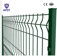 Grille de clôture métallique de sécurité 3D courbée Sitong - Panneau galvanisé et enduit de PVC, durable, écologique, résistant aux intempéries pour jardins et maisons