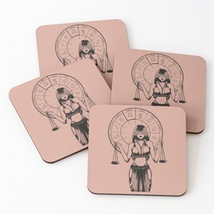 Posavasos de madera de acacia fina de alta calidad impreso forma y tamaño personalizados más vendidos en SCI del fabricante indio - Product Image 4