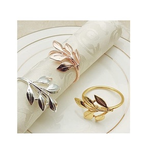 Anillo de servilleta de Metal de aluminio, diseño personalizado hecho a mano, diseño de la mayoría de las tendencias - Product Image 4