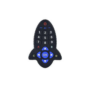 Mordedor de Silicona para Bebés, Juguete Masticable Suave con Forma de Animal de Dibujos Animados, Grado Alimenticio, Ligero, Perfecto para la Dentición Infantil - Product Image 5