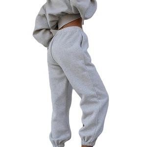 Conjunto Deportivo de Sudadera y Pantalones para Mujer, Talla XL, con Logotipo Personalizado, ODM, 2 Piezas, Sudadera con Cierre y Capucha, Pantalones Deportivos con Cintura Elástica, Invierno, 100% - Product Image 2