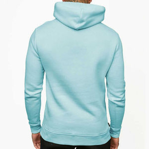 Venta al por mayor de alta calidad 100% algodón transpirable polar Sudadera con capucha en blanco moda personalizada hombres pulóver sudaderas con capucha para adultos - Product Image 2