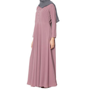 Hot Selling <b>Plus</b> <b>Size</b> Ladies Bat Dubai Abaya Muslim Women <b>Kaftan</b> <b>Dresses</b> Modern Islamic Clothing - Product Image 6