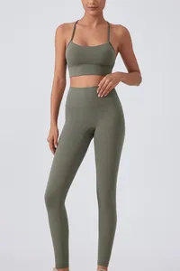 Leggings pour femmes Leggings sans couture de la meilleure conception Gym Sport Legging de yoga pour femmes Fitness - Product Image 3