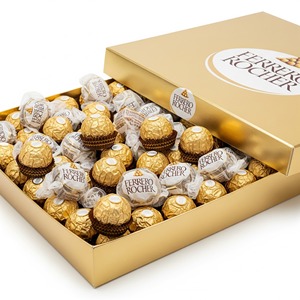 Vente en gros d'authentiques boules de chocolat et de noisettes Ferrero Rocher dans un emballage élégant pour événements, vente au détail et cadeaux - Product Image 1