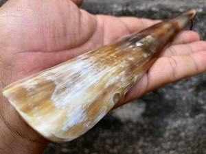 Calzador de Cuerno de Búfalo Pulido Ecológico para Hombre, Hecho a Mano en India, con Tema de Búfalo Acuático, Ideal para Regalo - Product Image 3