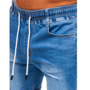 Pantalones cortos de mezclilla personalizados para hombre, pantalones cortos de mezclilla de algodón 100% ecológicos para verano, ropa de calle y moda sostenible, pantalones cortos de mezclilla al por mayor - Product Image 5