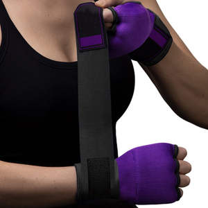 Guantes de Boxeo Personalizados de Cuero con Almohadilla de Gel y Diseño de Medio Dedo para Ciclismo, Antideslizantes y Ajustables en la Muñeca - Product Image 5