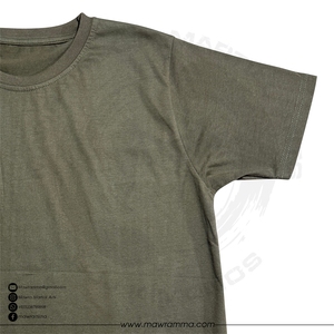 Camiseta de Manga Corta para Hombre, 100% Algodón Teñido en Hilo, Personalizable, Talla Grande, Transpirable, Tejida, Ecológica, Informal de Primavera - Product Image 3