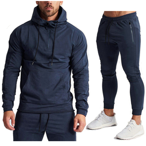Chándal Deportivo para Hombre 2024, Logotipo Personalizable, Transpirable, Gris, para Correr, Entrenamiento, el Mejor Ropa Deportiva de Invierno con Cremallera - Product Image 1