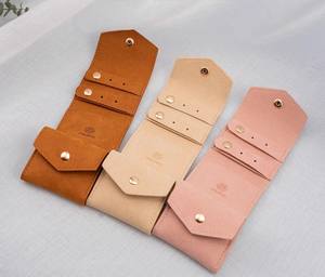 Sac de rangement pour bijoux miniature avec logo personnalisé, sac de voyage portable pour boucles d'oreilles, bracelet, pochette pour femmes, organisateur de bijoux en microfibre coloré - Product Image 4