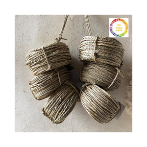 Matériau de tissage naturel en corde de jonc de mer pour une décoration d'intérieur durable bricolage artisanat meubles et créations artistiques - Product Image 1