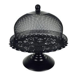 Support à gâteau en métal de couleur noire, nouveau Design, décoration de luxe de meilleure qualité, décoration Antique, support à gâteau fantaisie - Product Image 3