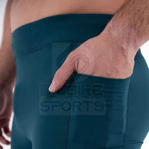 Pantalon de compression léger pour homme, taille élastique, respirant, séchage rapide, services OEM personnalisés, prix bas - Product Image 6