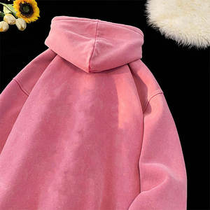 2024 pulls à capuche pour hommes conception personnalisée 100% coton vêtements confortables pour l'hiver motif solide meilleure conception - Product Image 2