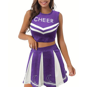 Proveedor de Pakistán, Uniformes de Animadoras Personalizados al por Mayor por Sublimación, Uniforme Personalizado para Clientes Femeninos para Animadoras - Product Image 1