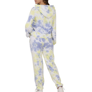 Ensemble de survêtement décontracté pour femmes grandes tailles avec logo personnalisé, pantalon de jogging en coton et sweat-shirt pour se détendre - Product Image 3