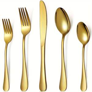 Set of 4 Disposable Stainless Steel Wedding Spoons from India for Restaurant Hotel and Kitchen Tabletop Supplies - Product Image 4