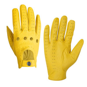 Logo personnalisé nouvelle mode gants de conduite en cuir de mouton pour hommes vente en gros de gants de sport avec ajustement parfait - Product Image 4