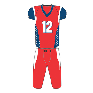 Uniformes de football américain sur mesure pour les jeunes | Tissu respirant durable | Exportation directe d'usine - Product Image 5