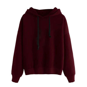 Sudaderas con Capucha para Mujer, Ropa Casual de Calle, Sudadera con Capucha y Bolsillos, Alta Calidad, Manga Larga, 100% Algodón, Sudaderas de Felpa en Venta - Product Image 2