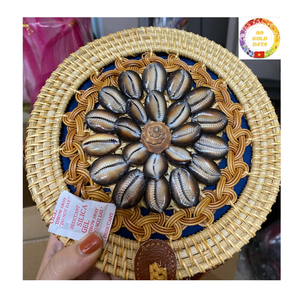 กระเป๋าสะพายไหล่หวายสไตล์โบโฮธรรมชาติทำมือสำหรับผู้หญิงกระเป๋าสะพายข้างแฟชั่นฤดูร้อน - Product Image 1