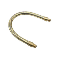 Tubo de acero inoxidable personalizable Recubrimientos galvanizados Tubos de metal de cuello de cisne para iluminación Soportes de micrófono Industrial