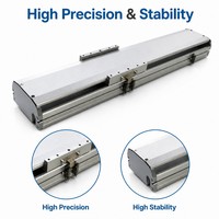 Module de glissière linéaire à vis à billes BSC14, actionneur linéaire électrique avec moteur pas à pas NEMA, rail compact haute rigidité pour machine CNC