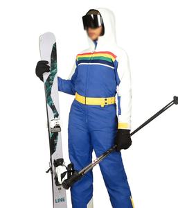 2025 Custom Men <b>Snow</b> Ski <b>Suit</b> Unisex Windproof Waterproof Retro Winter Ski Jumpsuit Snowboard Wear Warm Ski <b>Suit</b> - Product Image 1