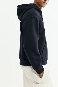 Venta al por mayor 100% algodón 300 a 500GSM personalizado de gran tamaño, suelto, ajuste, Sudadera con capucha gruesa de peso pesado para hombres Vintage Stone Acid Wash Hoodie - Product Image 4