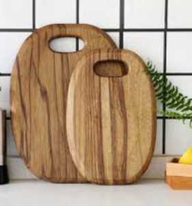Tabla de cortar de madera de bambú Tabla de cortar de madera personalizada Tabla de cortar de madera de acacia y mango del fabricante indio - Product Image 2
