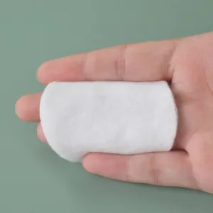 15*15cm Disposable Bulk Cotton Pads For Face Free Sample Custom Siza For Round And Square Liner Bra Cotton Pads CE/ISO13485