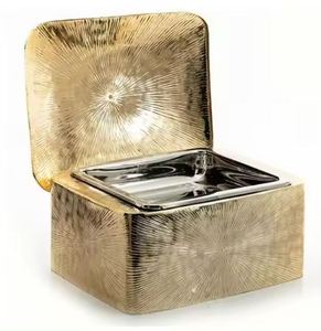 Chauffe-plat rond en acier inoxydable pour buffet plateau de service pour hôtels restaurants mariages fêtes - Product Image 6