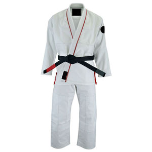 Uniforme de Judo de color sólido personalizado para hombres de la mejor calidad Servicio OEM para desgaste de artes marciales - Product Image 2