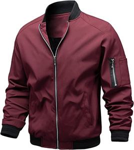 Chaqueta universitaria de satén bordada, bombardero OEM personalizado, ropa de calle de béisbol, prendas de vestir exteriores de estilo urbano para tendencia y atractivo juvenil - Product Image 4