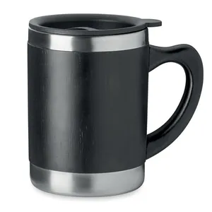 Tasses isothermes personnalisées MOKKA en acier inoxydable à double paroi pour merchandising - Product Image 2